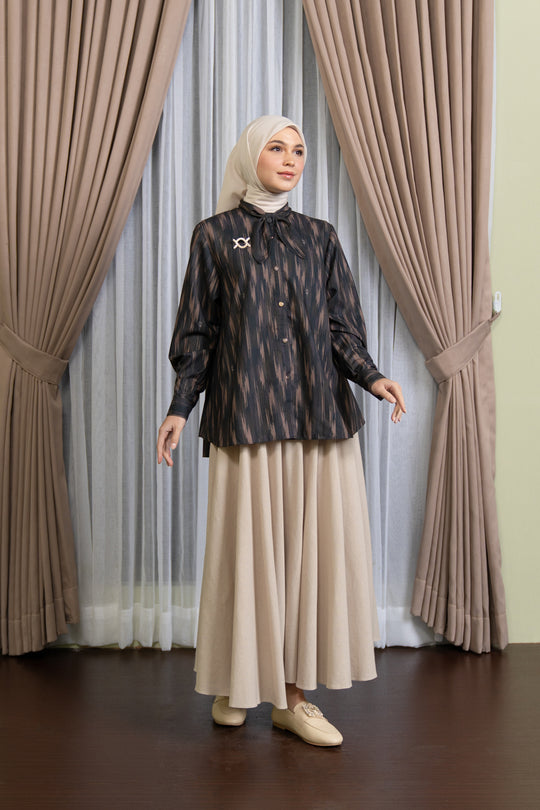 Theona Shirt (Minor) Turkish Coffee