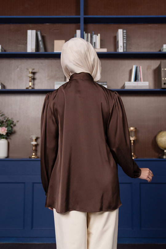 Claire Shirt (Minor) Umber Wood