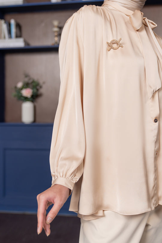 Claire Shirt (Minor) Champagne Glow
