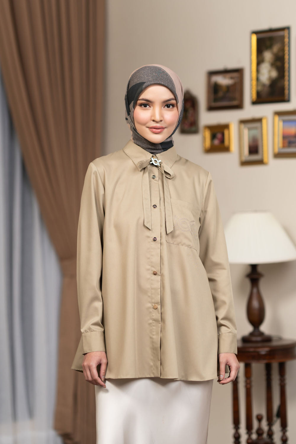 Lily Shirt (Minor) Gravel