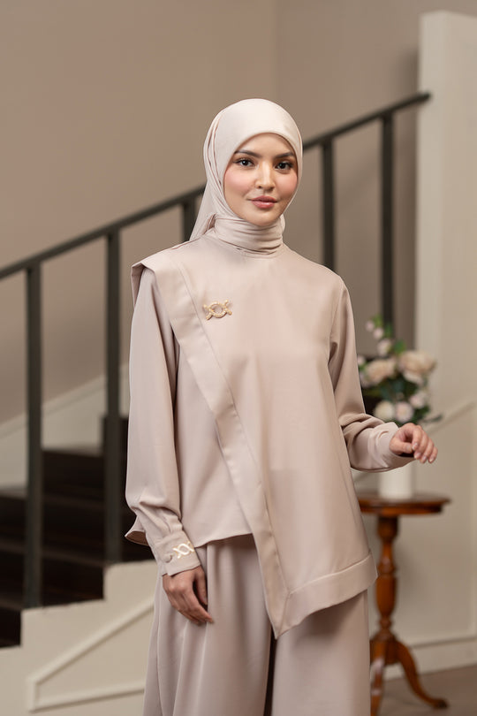 Crestella Blouse (Minor) Butter Cream