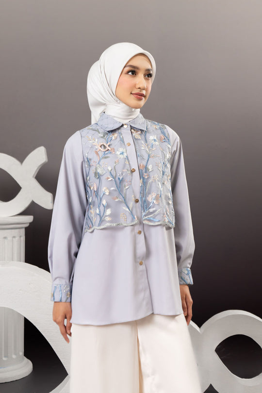 Novely Shirt (Minor) Cloud Gray