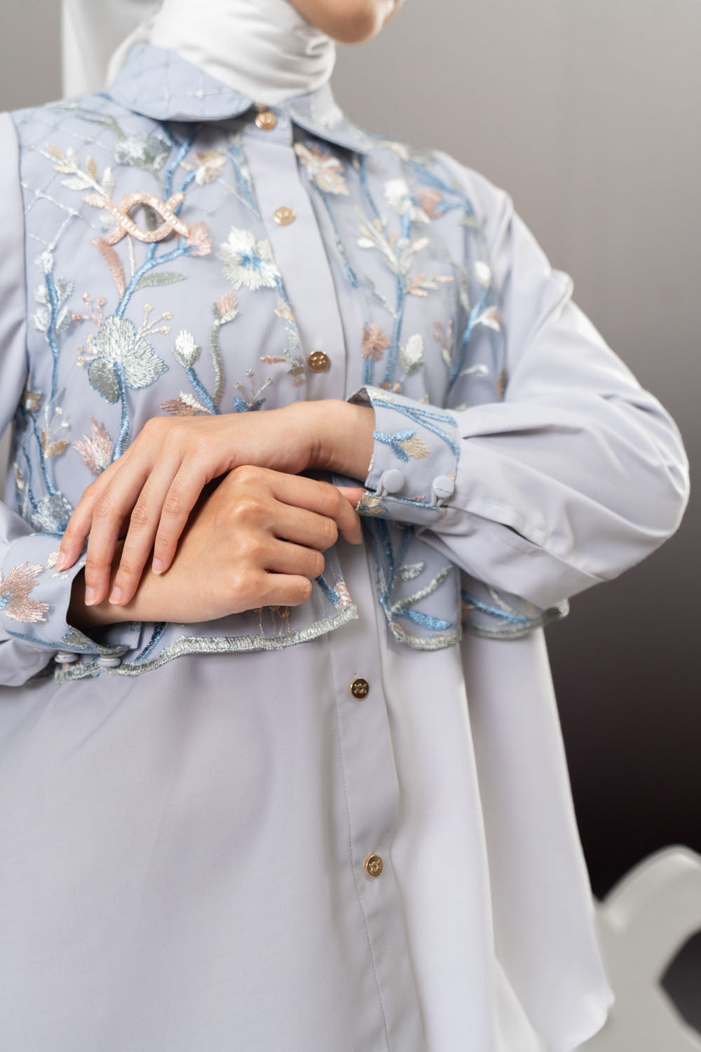 Novely Shirt (Minor) Cloud Gray