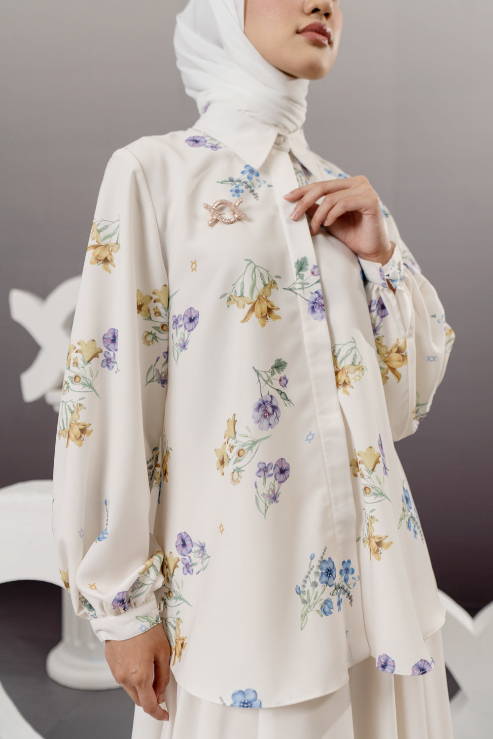 Jolie Shirt (Minor) Dove Chalk