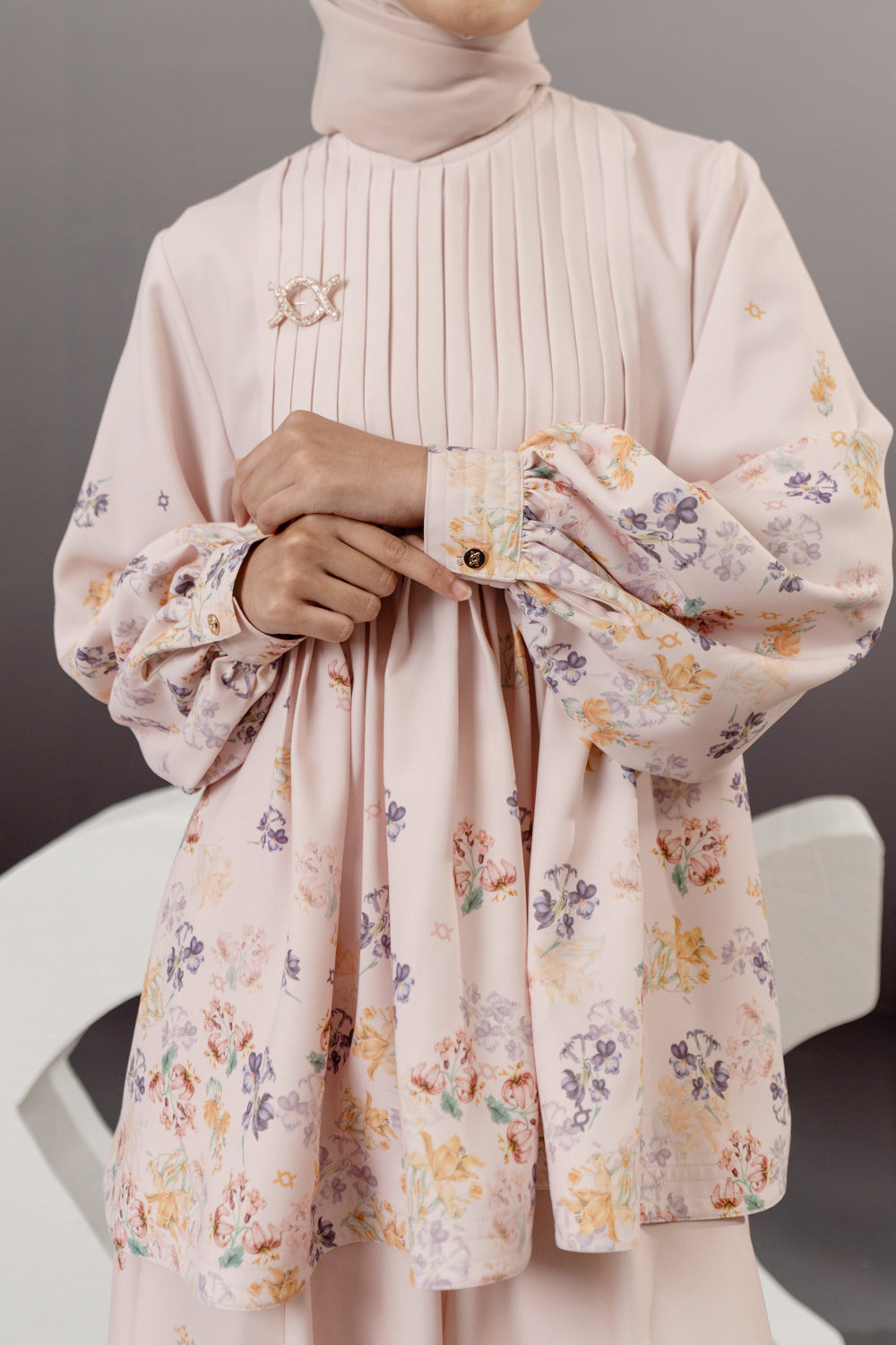 Jolie Blouse (Minor) Rosy Blossom