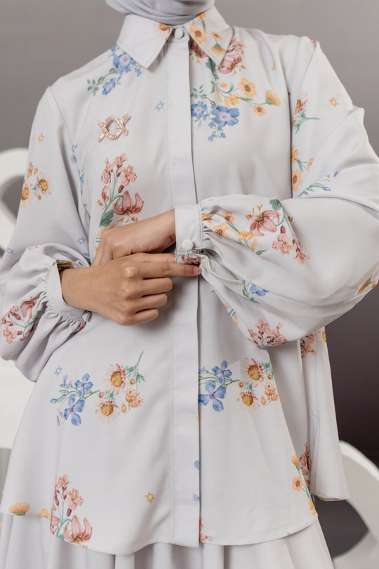 Jolie Shirt (Minor) Silver Mist