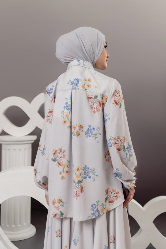 Jolie Shirt Silver Mist