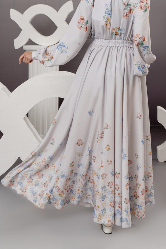 Jolie Skirt Silver Mist