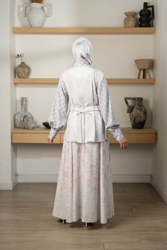 Siara Shirt Silk Grey