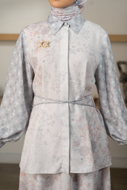 Siara Shirt (Minor) Silk Grey