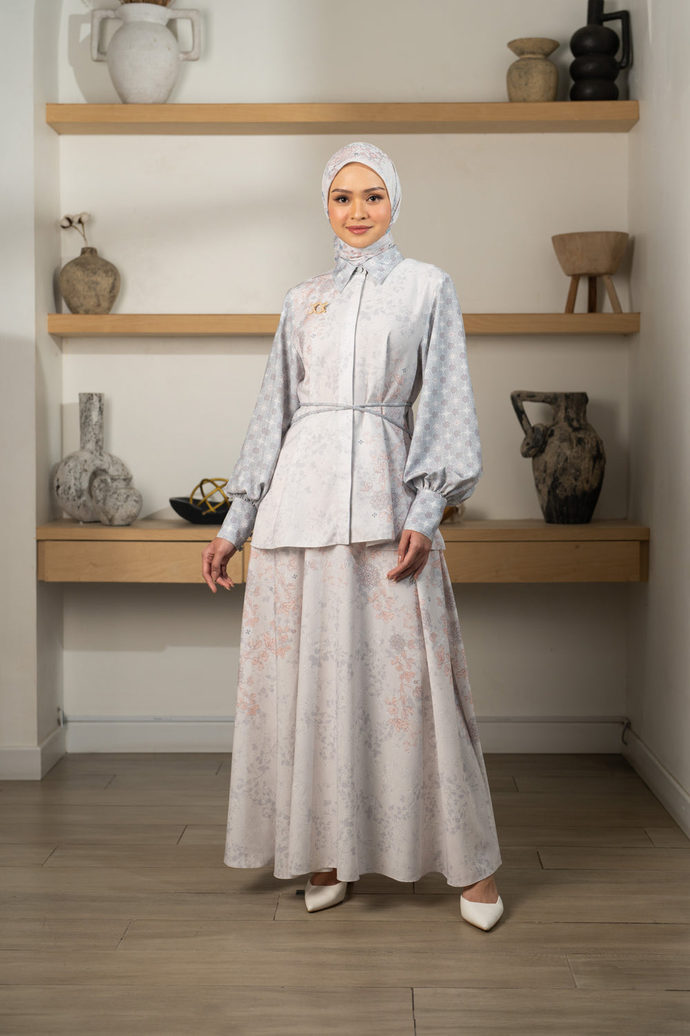 Siara Shirt (Minor) Silk Grey