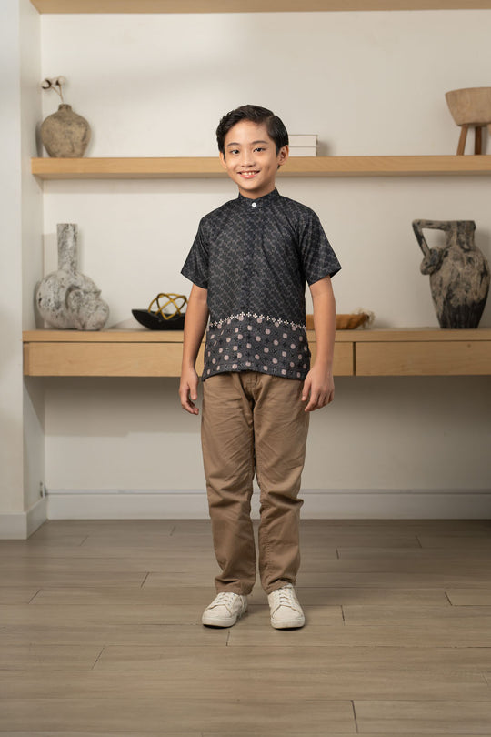 Siara Shirt Boy Aurora Black