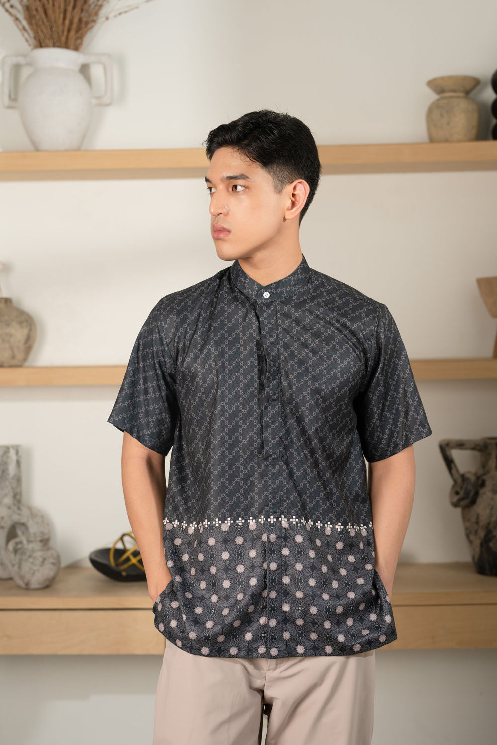 Siara Shirt Men (Minor) Aurora Black