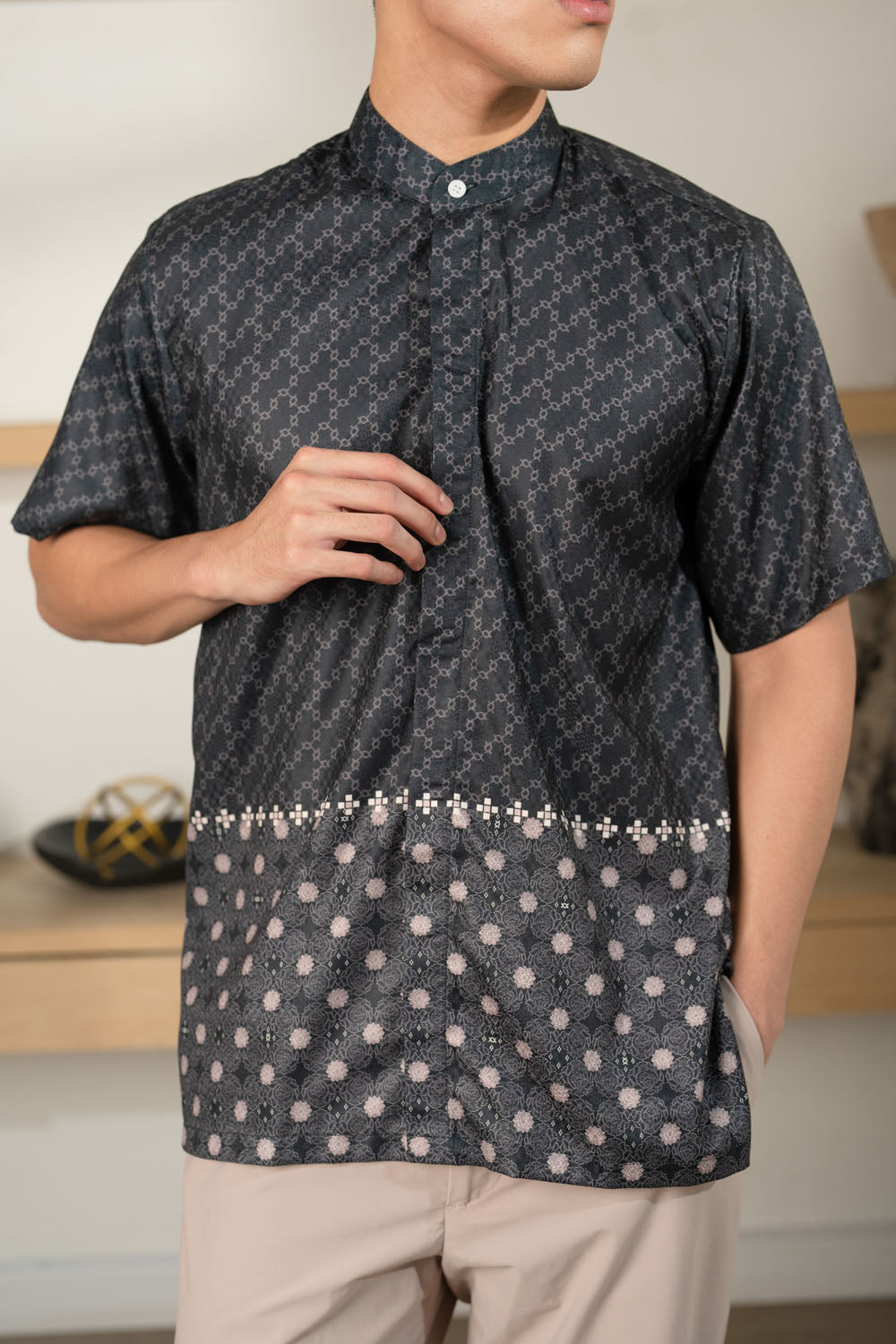 Siara Shirt Men (Minor) Aurora Black