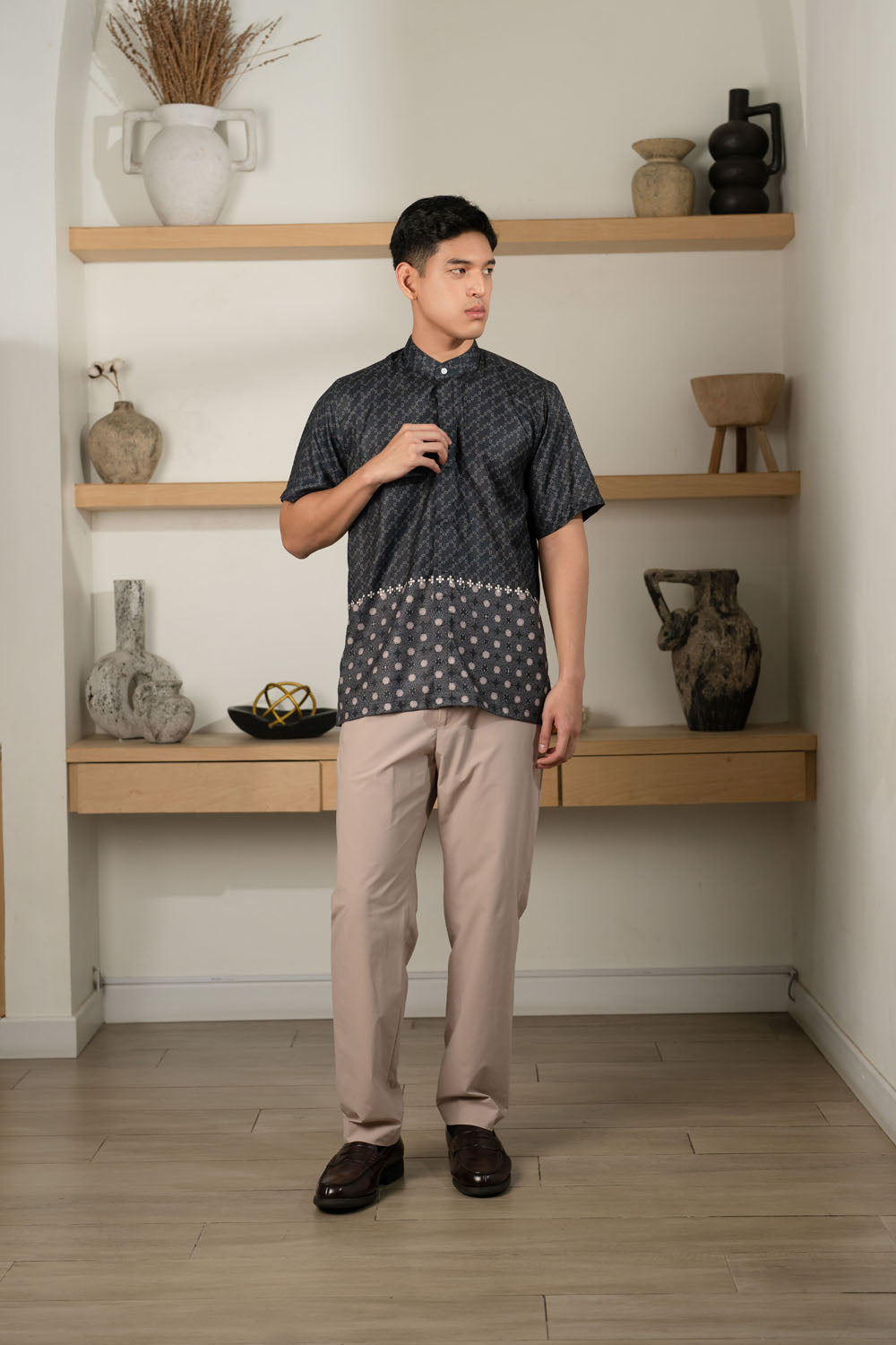 Siara Shirt Men (Minor) Aurora Black