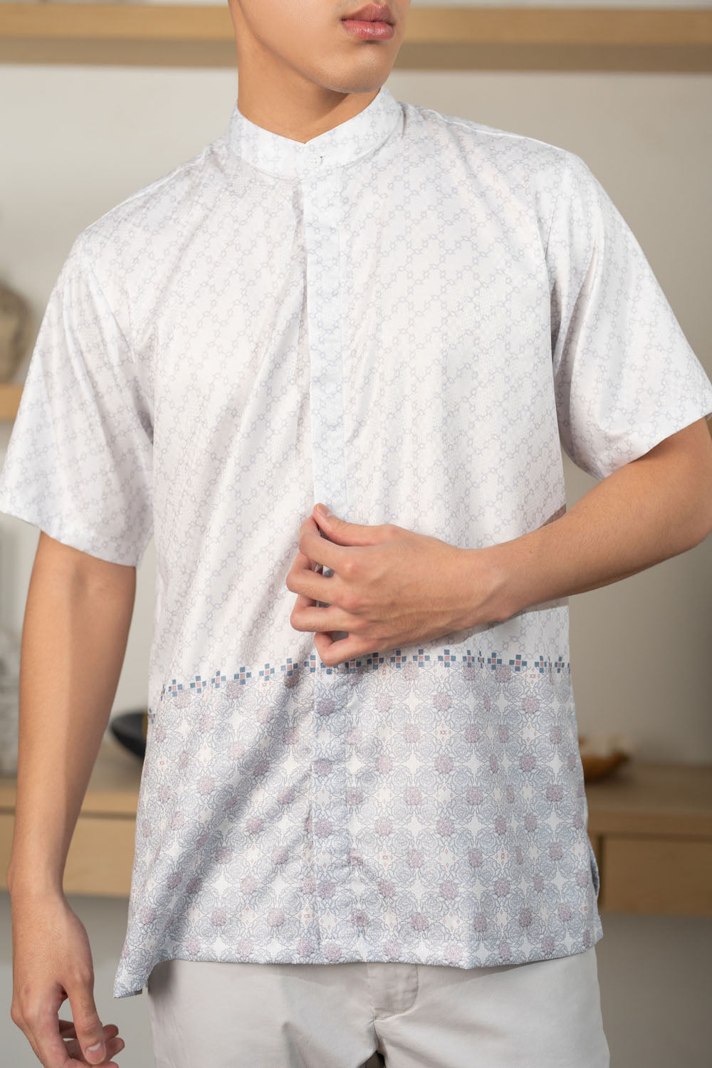 Klamby - Siara Shirt Men (Minor) Silk Grey