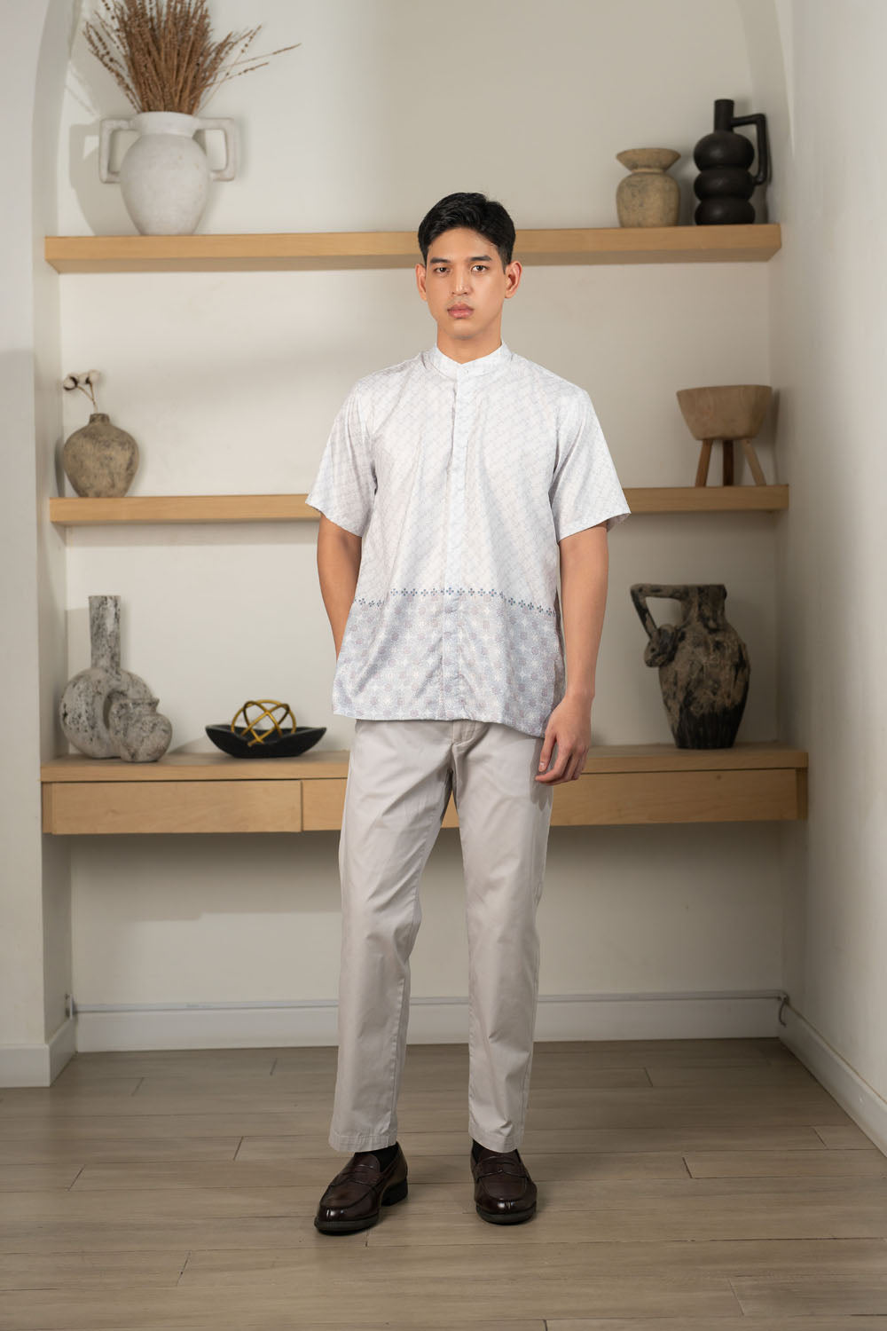 Klamby - Siara Shirt Men (Minor) Silk Grey