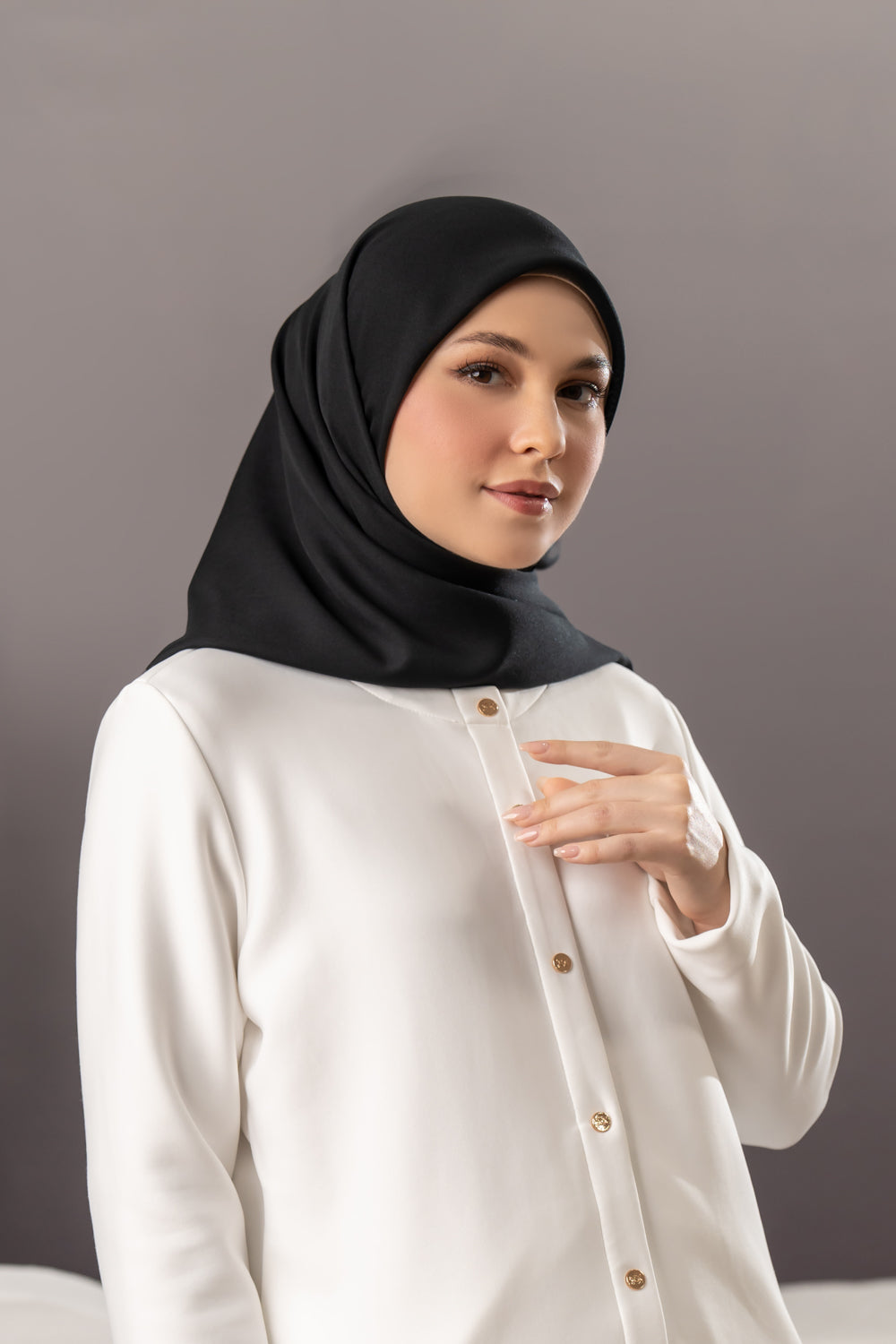 Lyra Scarf Dark Fyord