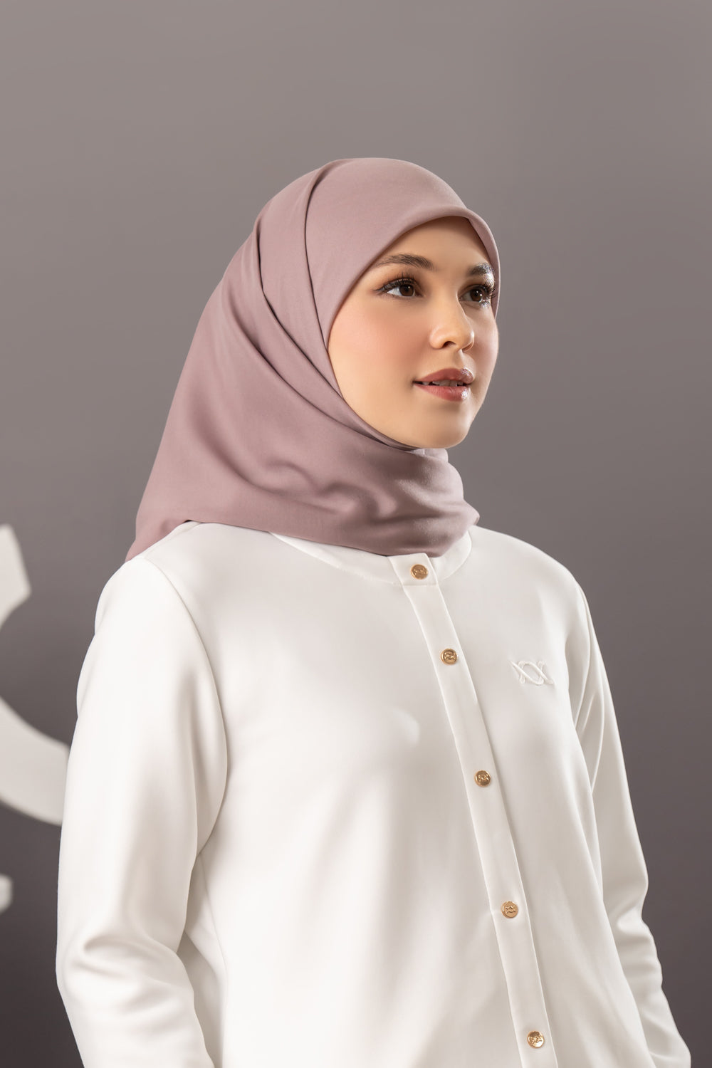 Lyra Scarf Soft Hickory