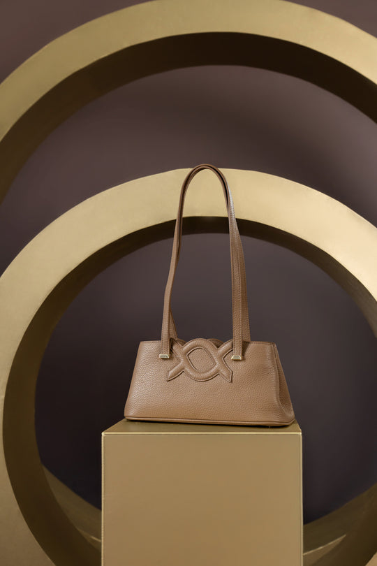 Palmer Shoulder Bag Taupe