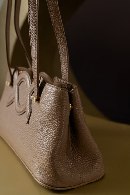 Palmer Shoulder Bag Taupe