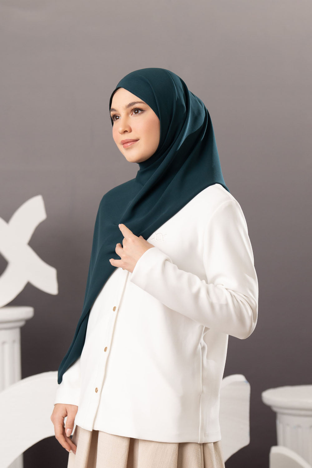 Naya Pashmina Pacific Teal