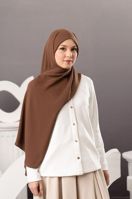 Naya Pashmina Coffee Drizzle