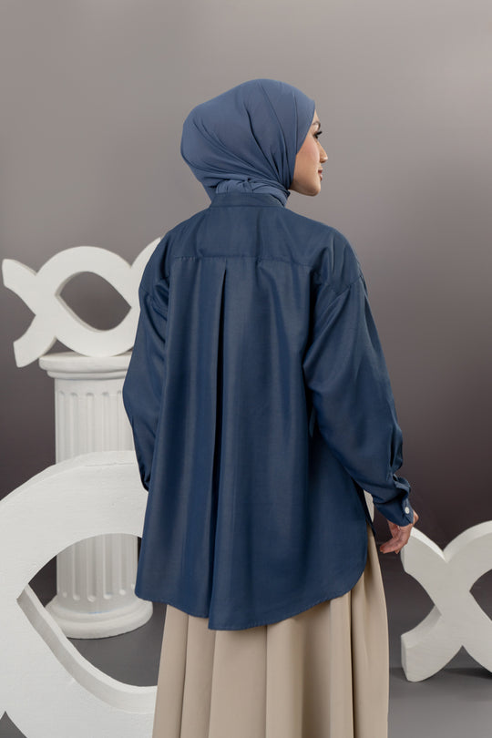 Sanara Shirt (Minor) Peony Blue