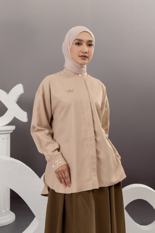 Sanara Shirt (Minor) Mochaccino