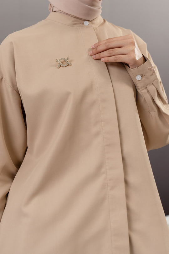 Sanara Shirt Mochaccino