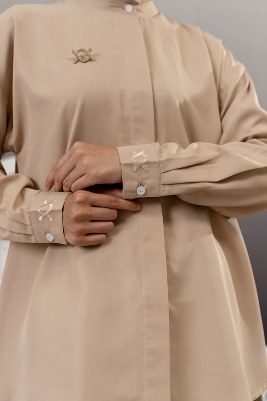 Sanara Shirt (Minor) Mochaccino