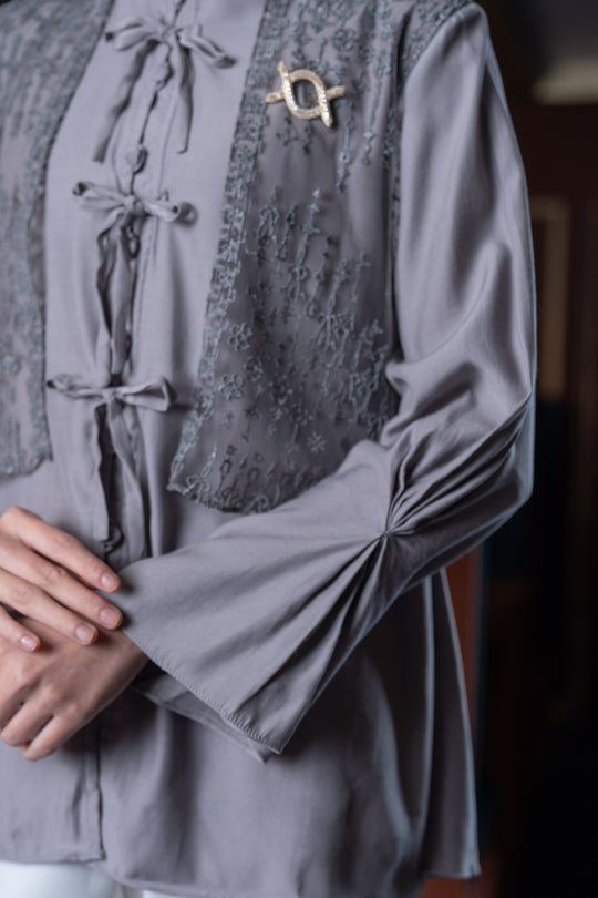 Marlene Shirt Silver Birch