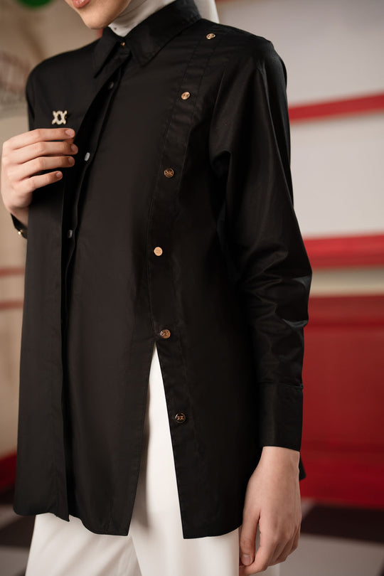 Clo Shirt (Minor) Jet Black