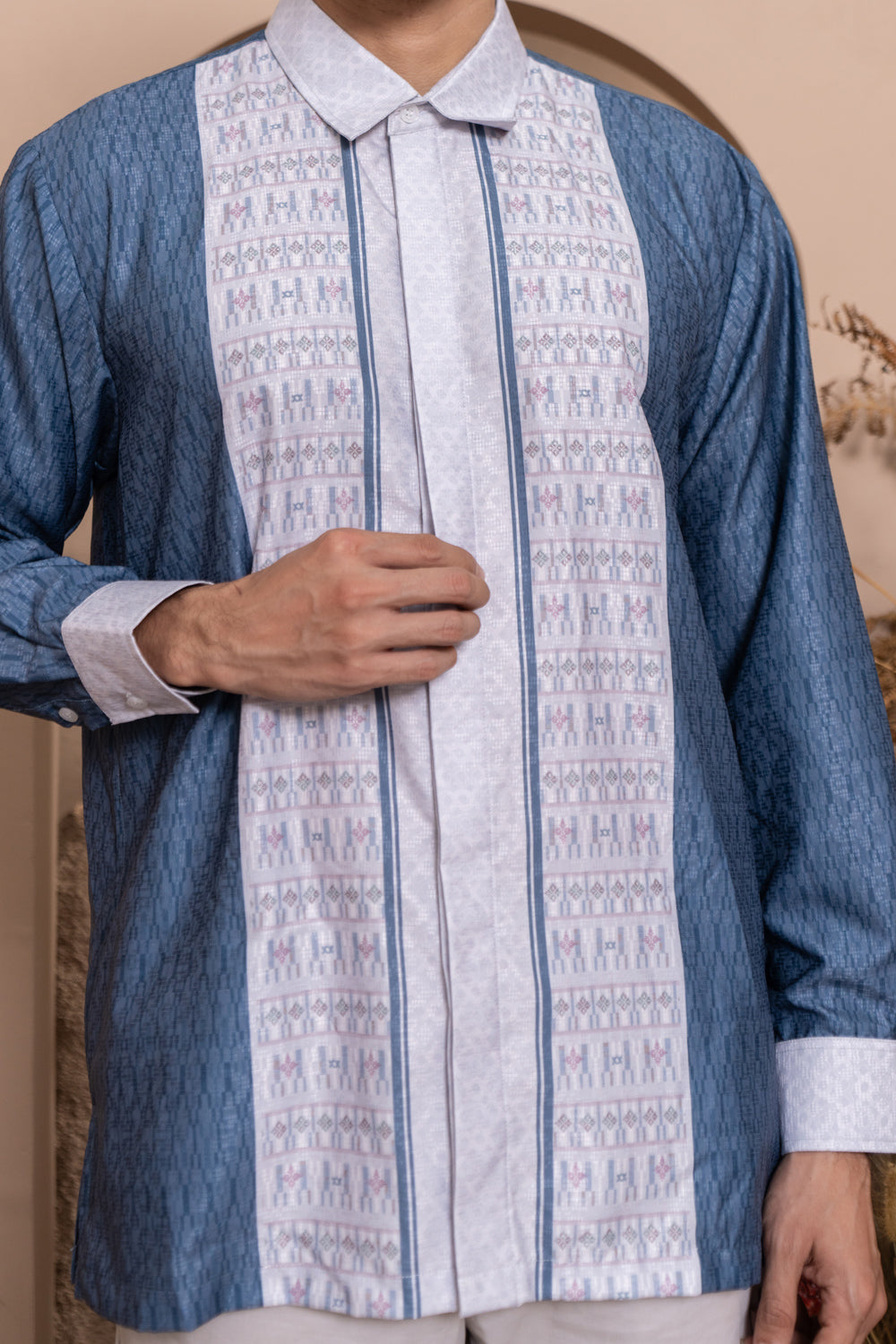 Bentalaya Long Shirt Men (Minor) Moon Fox