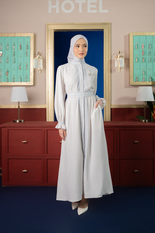 Jeanne Dress Cloud Cover