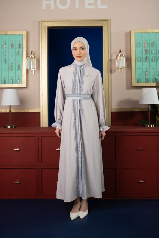 Jeanne Dress (Minor) Gentle Grey