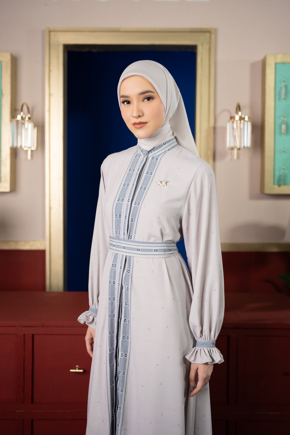 Jeanne Dress (Minor) Gentle Grey