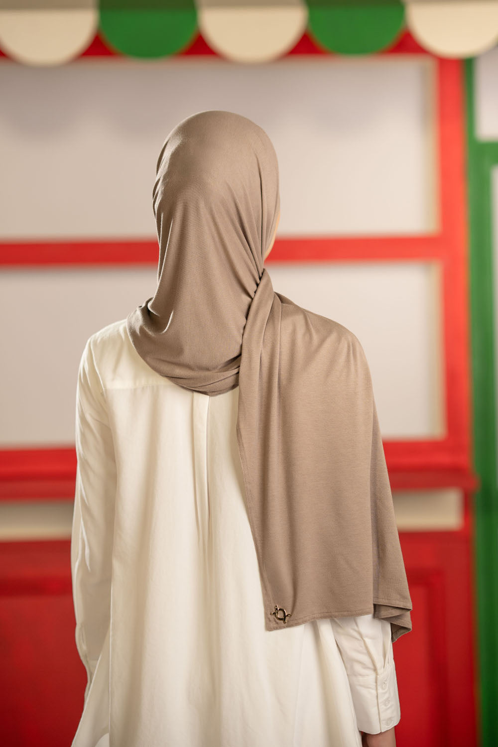 Aelin Pashmina Sweet Mousse