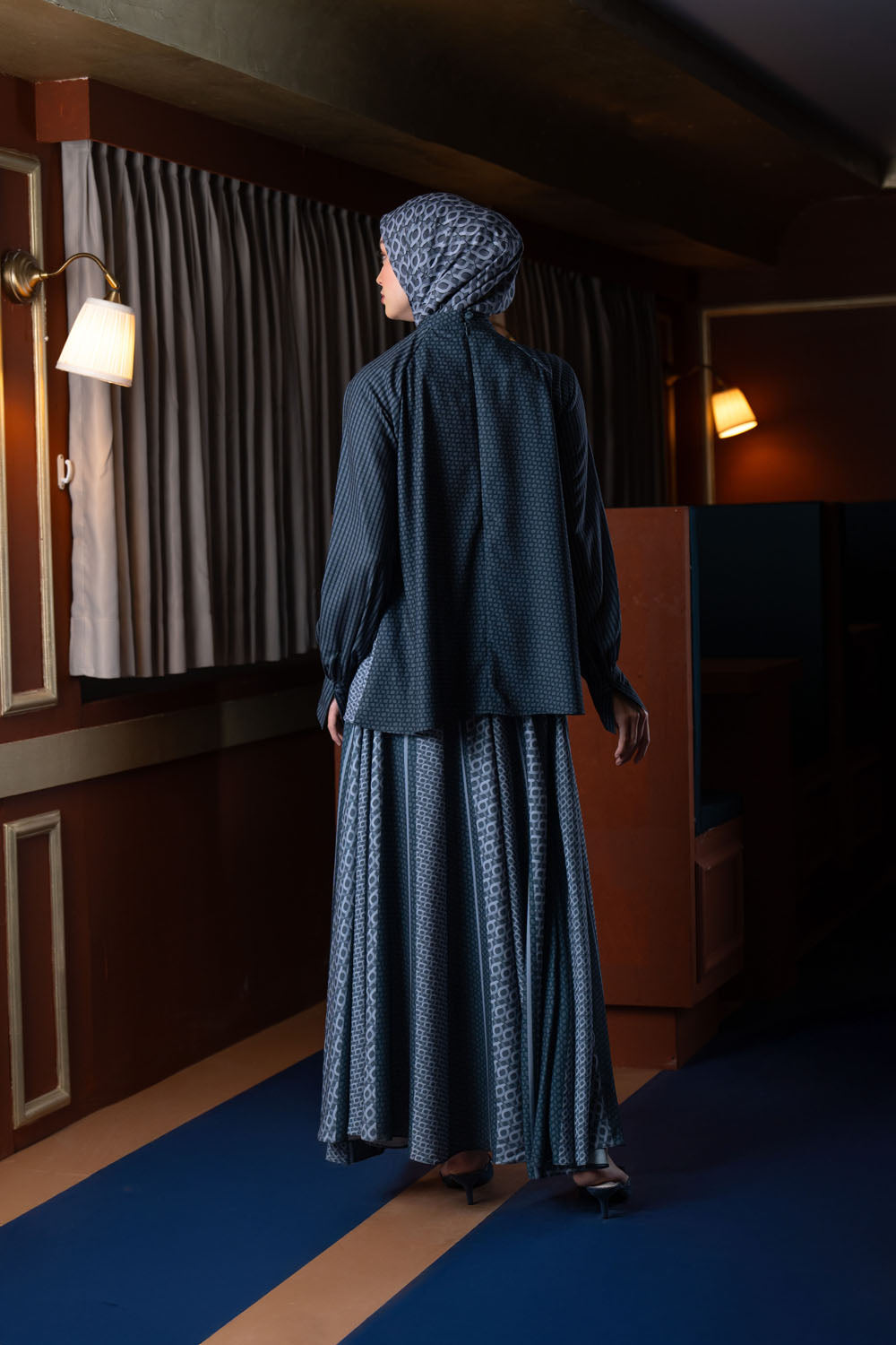 Minera Blouse Graphite Grey