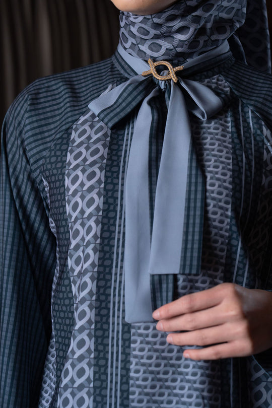 Minera Blouse (Minor) Graphite Grey