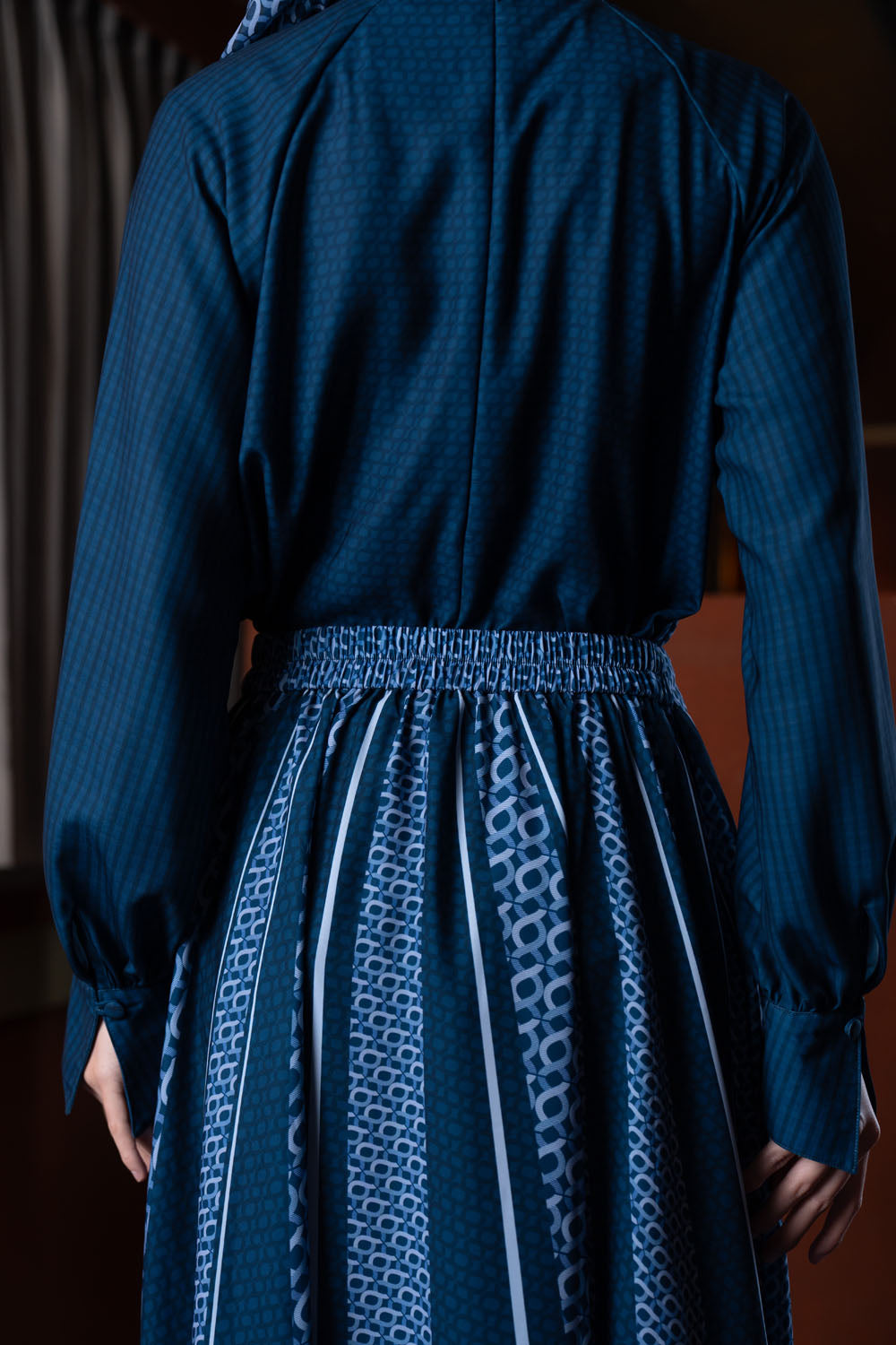 Minera Skirt Blue Pansy