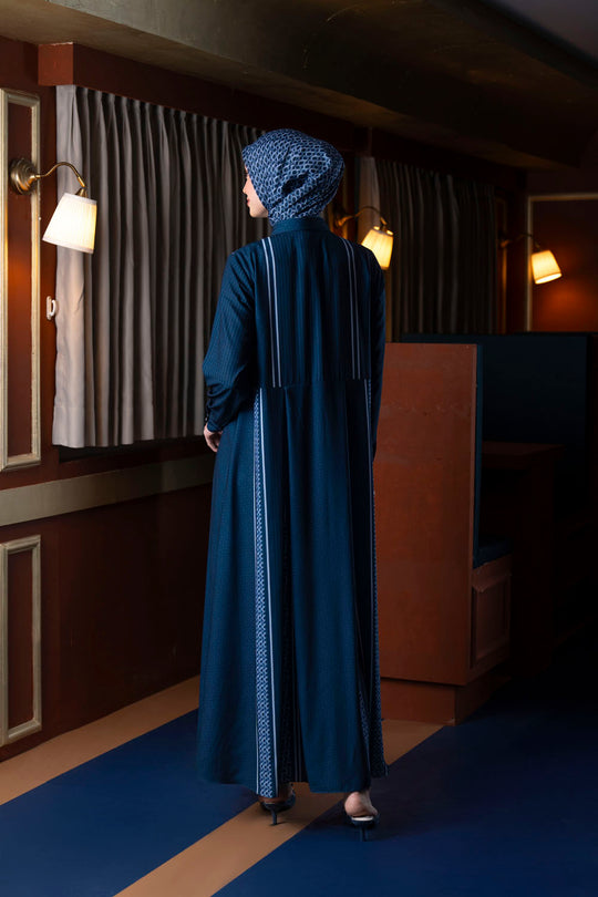 Minera Dress (Minor) Blue Pansy