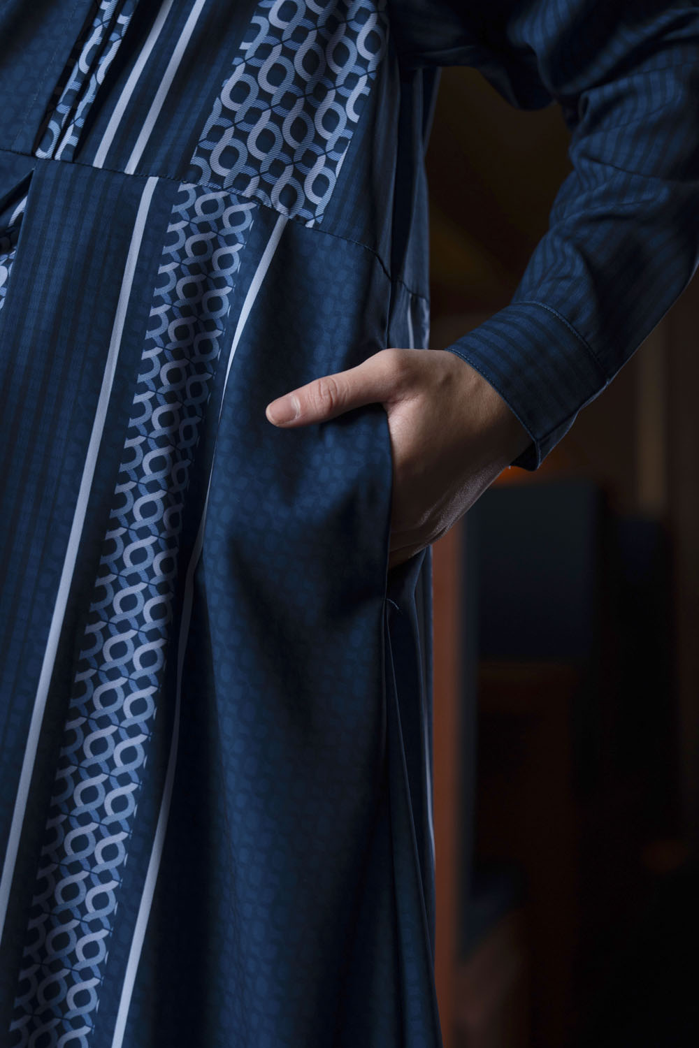 Minera Dress (Minor) Blue Pansy