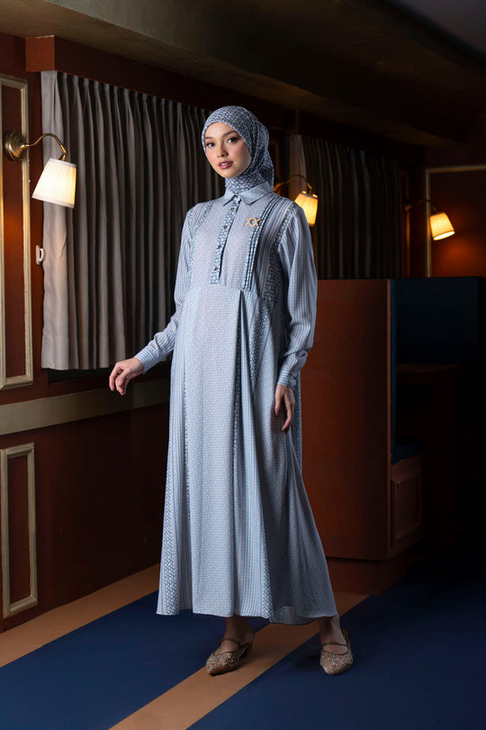 Minera Dress (Minor) Cool Grey