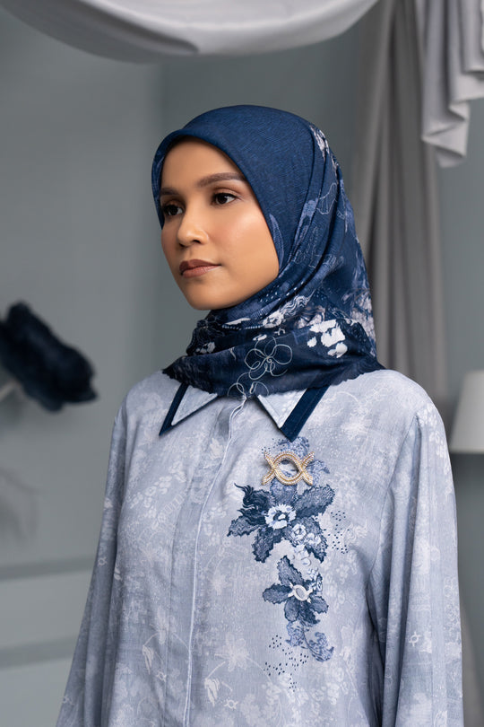 Adya Scarf (Minor) Prussian Lake