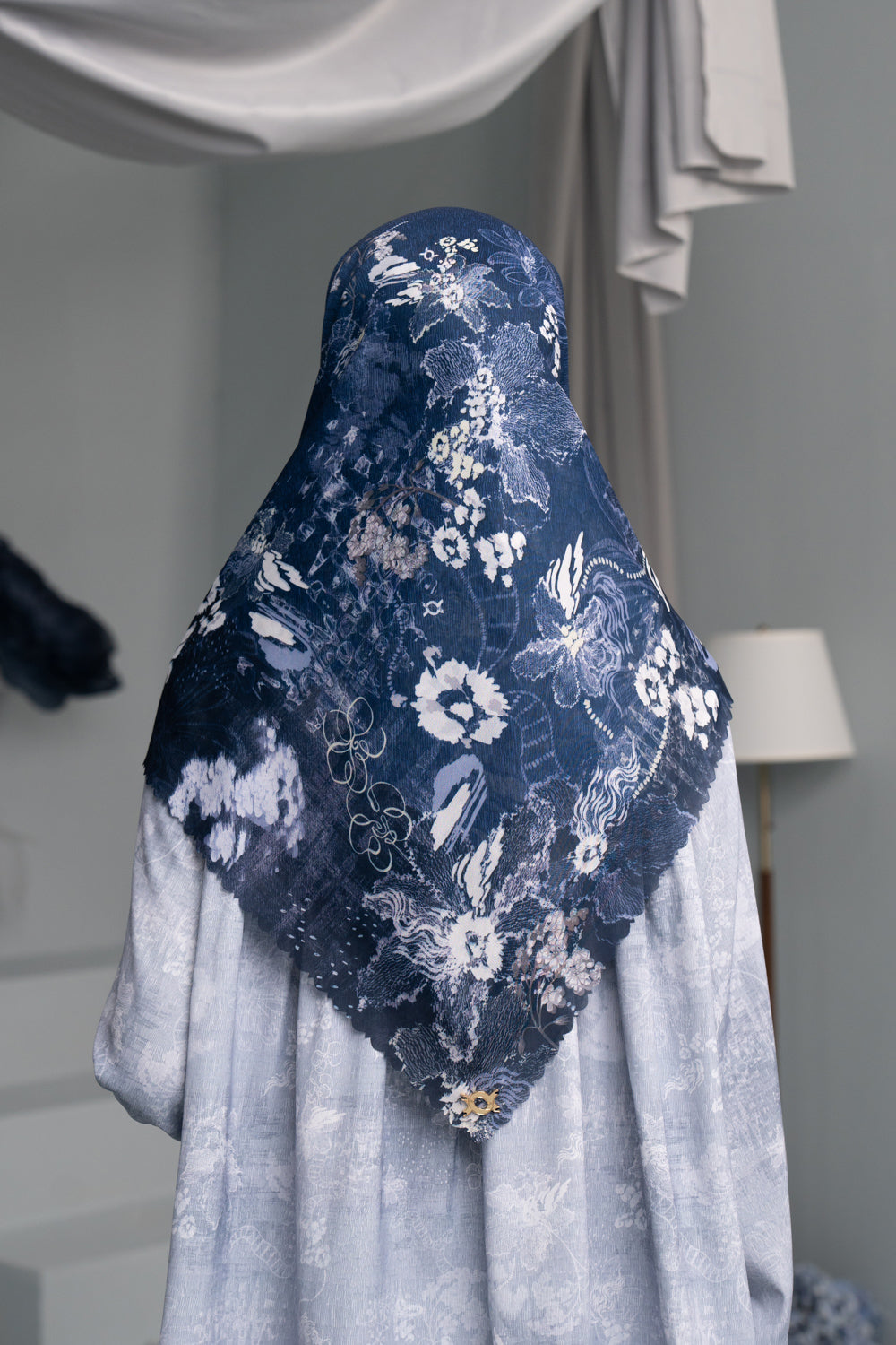 Adya Scarf (Minor) Prussian Lake