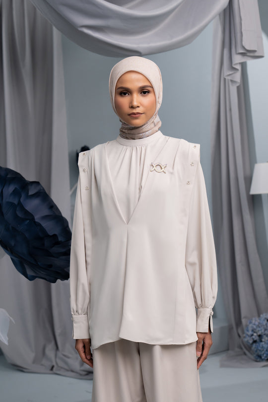 Anya Blouse (Minor) Seashell