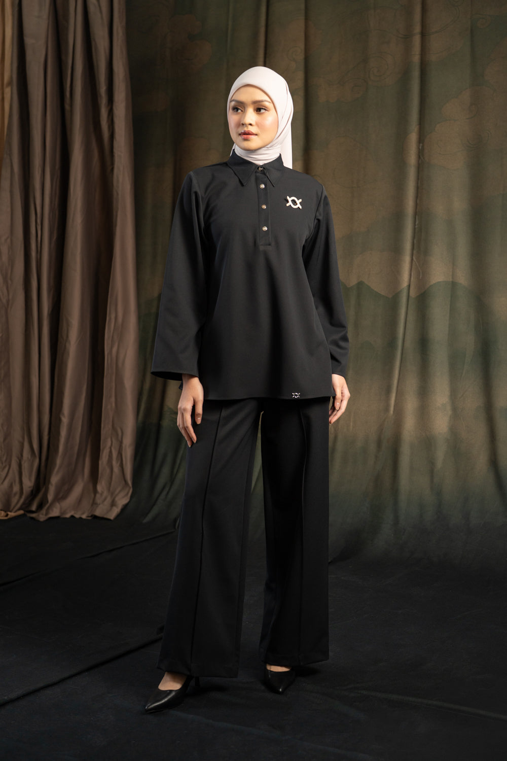 Caroline Blouse Void Black