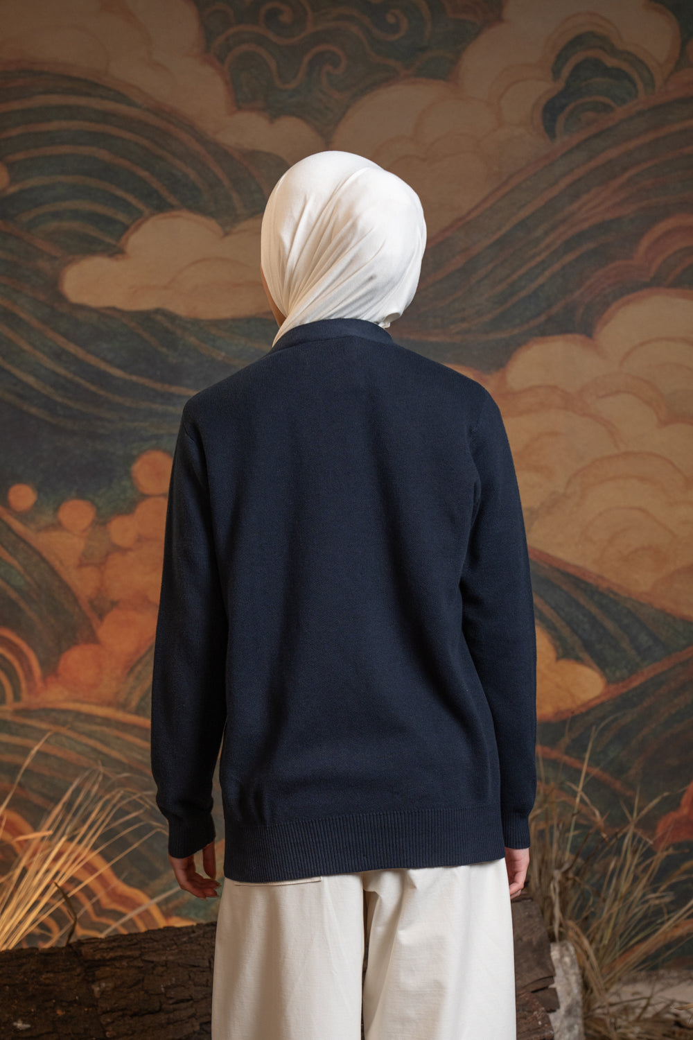 Myura Cardigan Deep Sapphire