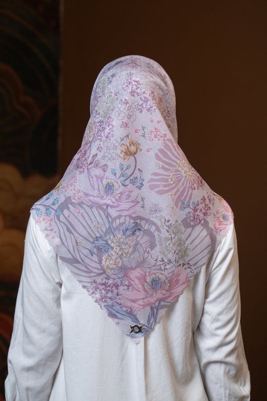 Emira Scarf Heather Rose